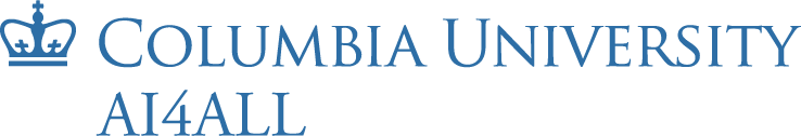 Columbia AI4ALL  logo